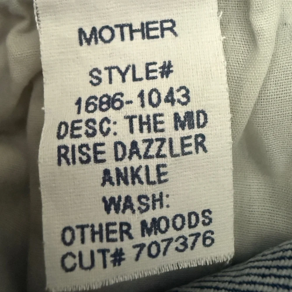 MOTHER 94% cotton